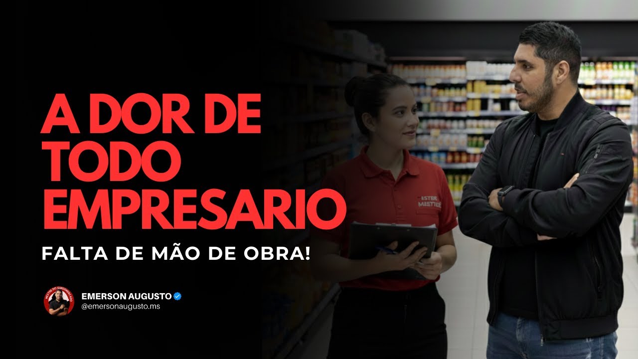 Falta de mão de obra o maior problema dos empresários, entenda o motivo!