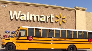 Donation drive at local Walmart stores