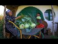 Making Vegetable Salad for the Winter from Our Garden