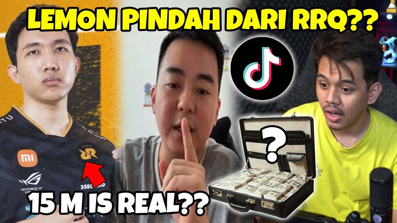 LEMON Boleh Pindah Dari RRQ Asal?? - React TikTok 55