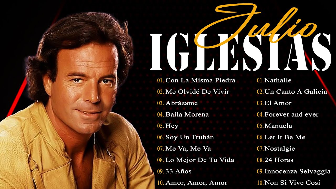 Julio Iglesias 90s Sus Grandes Exitos - Baladas Romanticas Inolvidables De Julio Iglesias