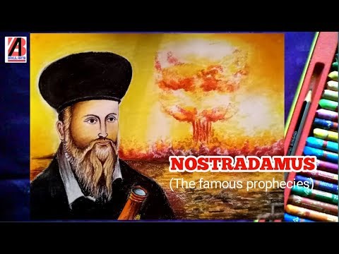 Nostradamus(The famous prophecies) painting ../বিখ্যাত ভবিষ্যৎ দ্রষ্টা নস্ট্রেডামাস এর ছবি...