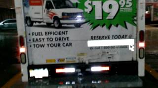 Uhaul truck at pleasant hill rd under Anthony mana