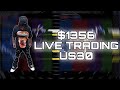 Live Trading US30: $1356 In Under 2 Hours Using My Strategy (Win) | Forex