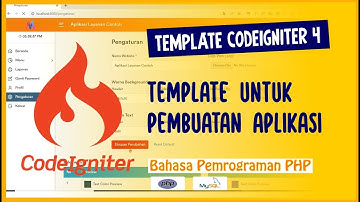 Template Codeigniter 4 - Sistem Pengelolaan