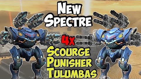 War Robots Test Server 3.6 NEW OP Robot Spectre Gameplay - 3 Setups