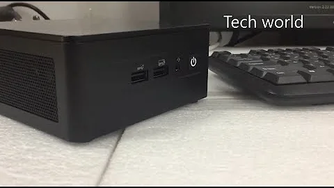 Pc intel NUC i5 12TH GEN Ram Ssd Installation