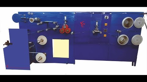 Hook Loop Tape Hot Melt Adhesive Coating Machine