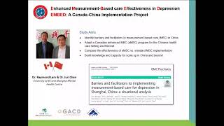 Dr. Raymond Lam, 1. Introduction to MBC, Measurement-Based Care for Depression