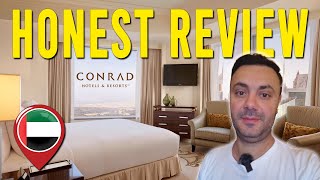 Honest Review: LUXURY 5 Star Hotel Conrad Dubai Travel Vlog