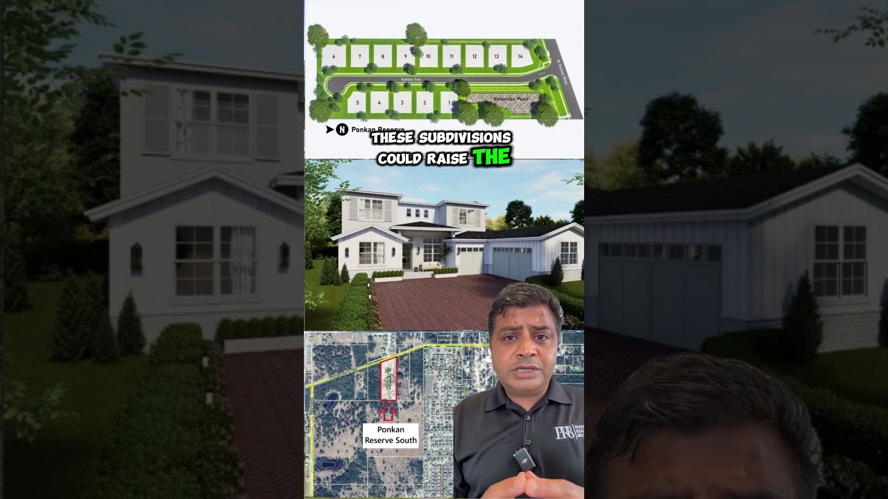  Two High-End Subdivisions Coming to Apopka!  Big Luxury Plans Ahead