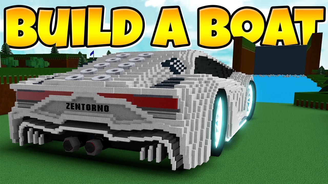 Build A Boat Lamborghini Zentorno - roblox build a boat for treasure glitch hd mp4