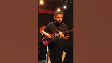 John Perez play "Somewhere" by Jimi Hendrix with "The Dancer" Purple Heart edition, byMarine Guitars