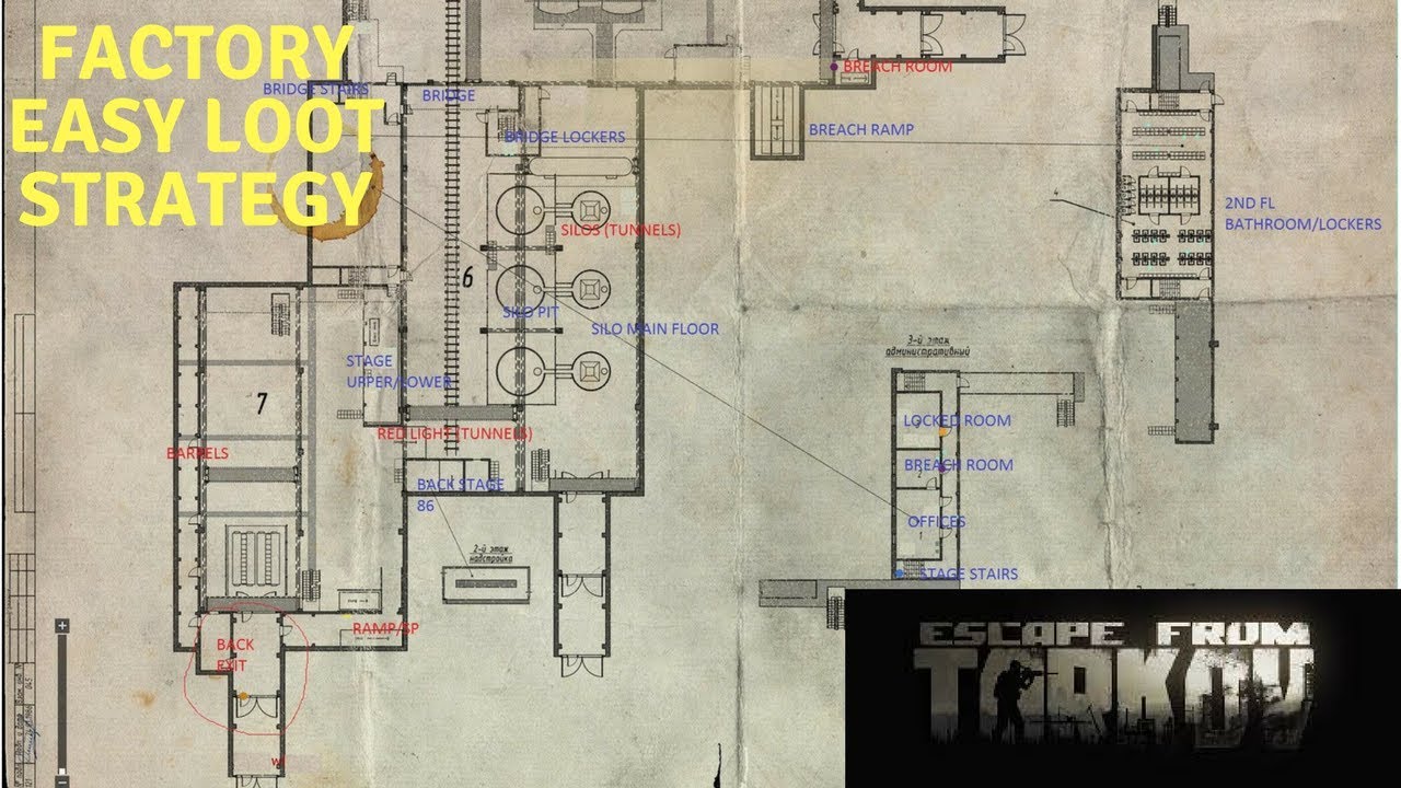 Factory tarkov exits