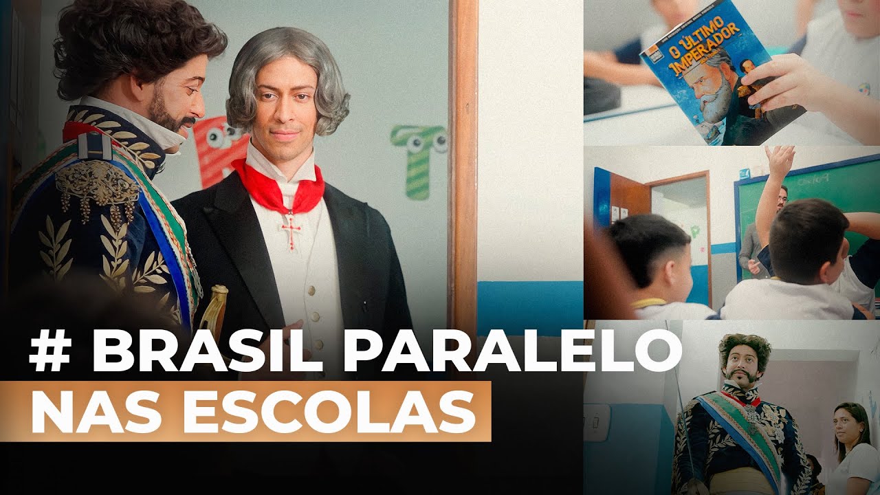 A Brasil Paralelo chegou nas escolas para entregar um pouco de Brasil para os brasileiros