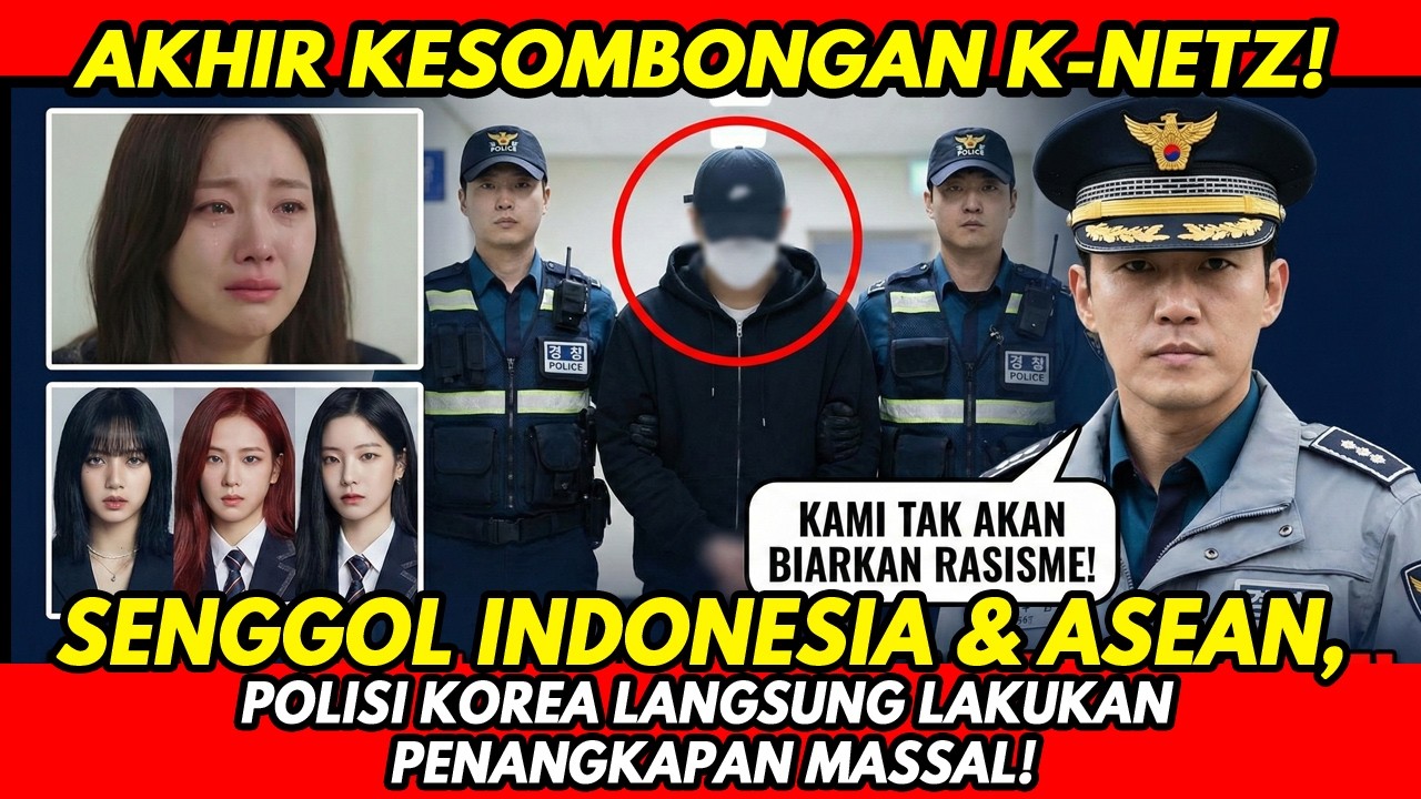 GARA-GARA NETIZEN +62 NGAMUK, Satu Negara Korea Panik! Polisi Sampai Turun Gunung.