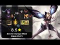 Kai'Sa ADC + Nidalee vs Jhin + Bard - EUW Challenger - Patch 25.21