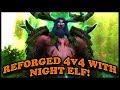 Grubby | Reforged 4v4 with Night Elf!