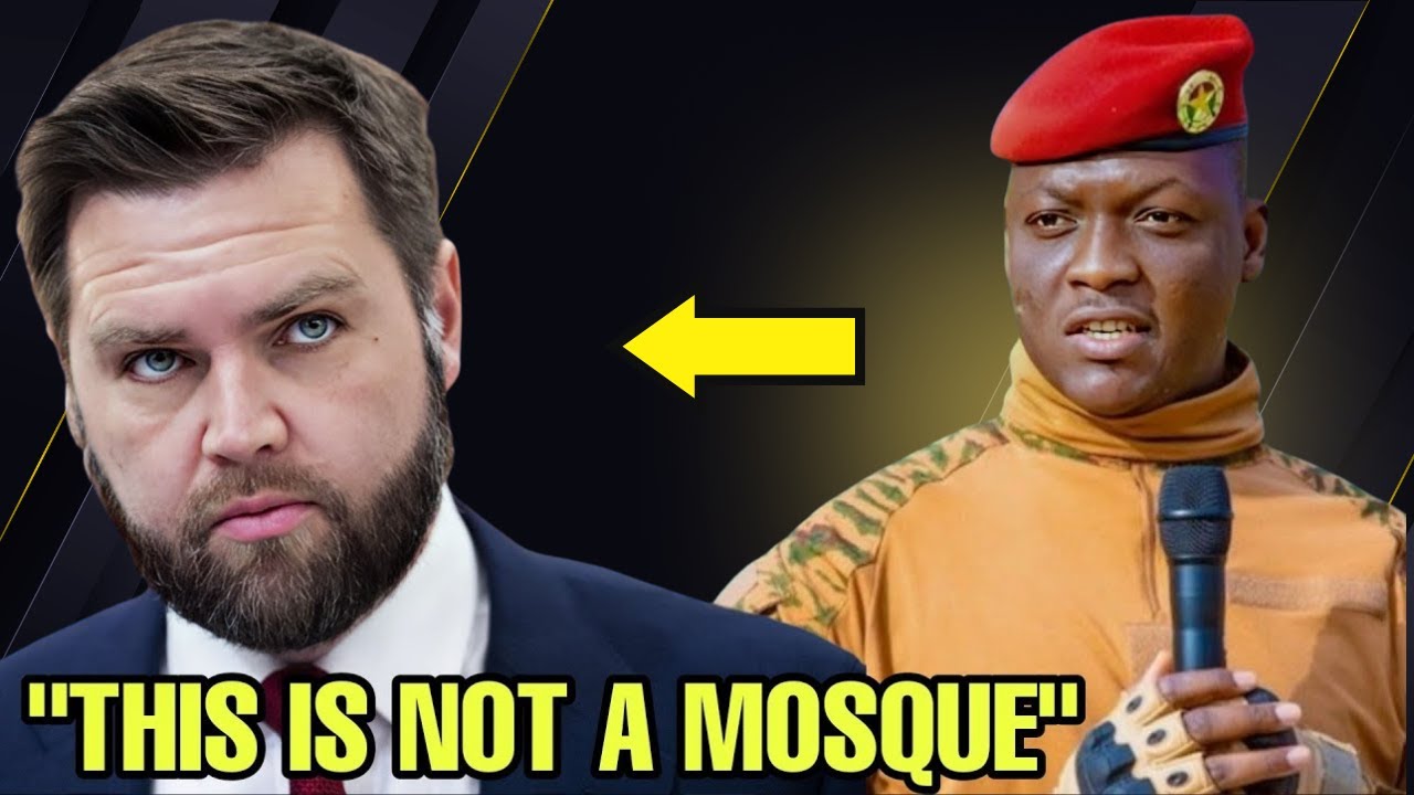 Jd Vance Said, "This Not A MOSQUE" - My Reply Left Him Speechless | Ibrahim Traoré