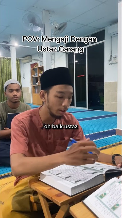 POV: Mengaji Dengan Ustaz Garang #comedyshorts #comedy