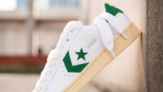 GOLF LeFLEUR* x CONVERSE X PRO LEATHER LOW ‘White/Amazon/Natural Ivory’