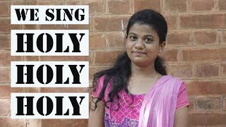 Holy Holy Holy English Christian Song Sis. Reallyjoy Suganthi Live