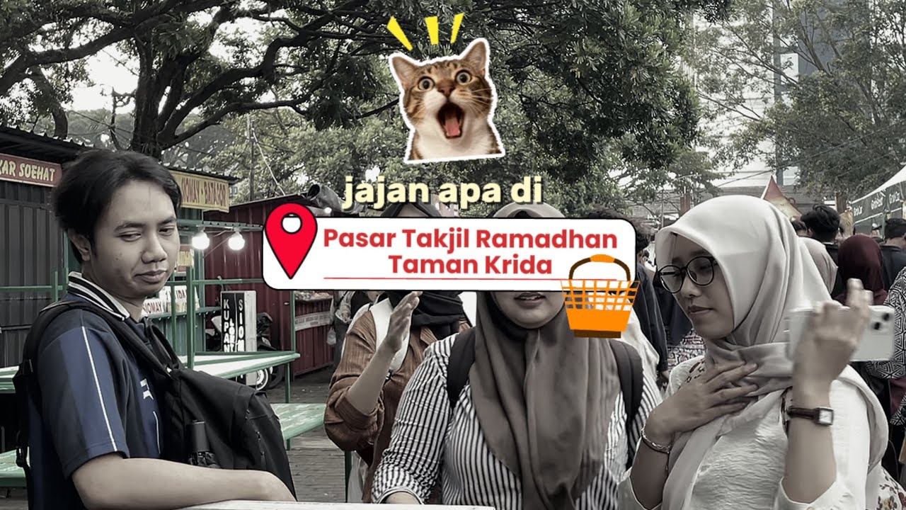 JAJAN APA DI PASAR TAKJIL RAMADHAN??!!📍Taman Krida Budaya Malang