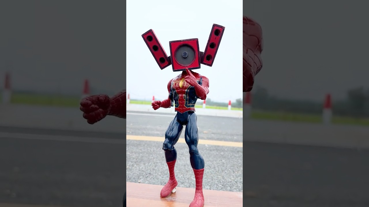 Spiderman chooses speaker head | Marvel Toys 