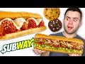 I ate ONLY Subway for a WEEK... the whole menu