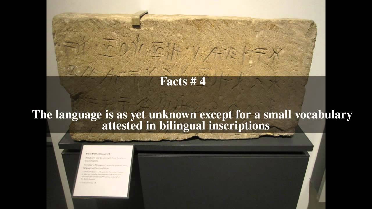 Eteocypriot language Top # 9 Facts