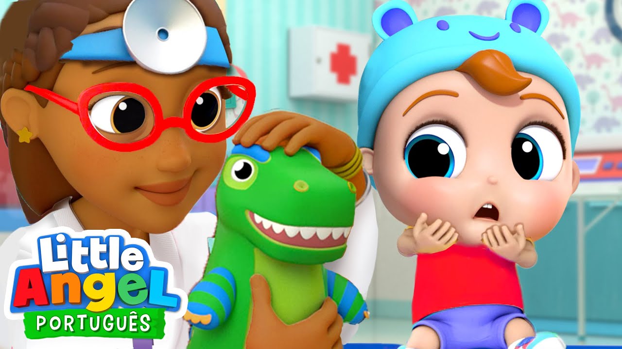 Joãozinho vai ao Médico! | A Doutora do Bebê Dino! | Canal do Joãozinho - Little Angel Português