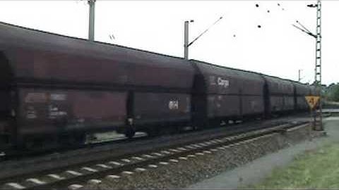 Railion Coal Train with class 151 at Venlo,the NL,July 11,08