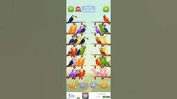 Bird sort puzzle walkthrough #viral #shorts #trending #short #birds