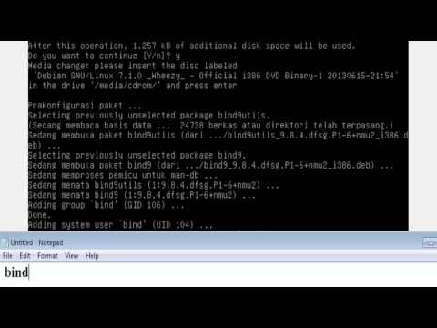 Cara Instal Debian, Setting IP Address, DNS, Web Server, dan Mail Server