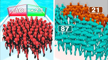 Count Masters crowd runners 3d vs Count Master crowd clash run all levels speedrun gameplay 2025