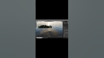 Creating Forest house under 1min 🤔😃 #3dblender #animation#blender #yt#3d#tutorial#jungle#3danimation