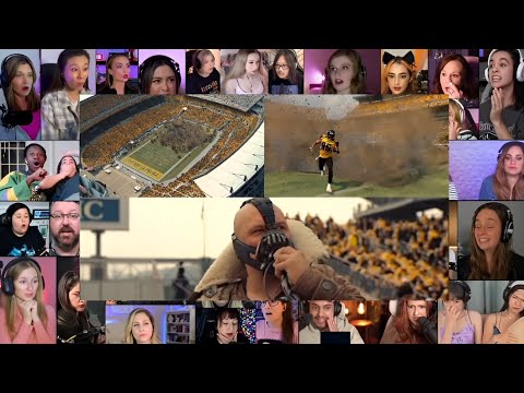 Bane explodes the football stadium scene reaction Mashup | The Dark ...