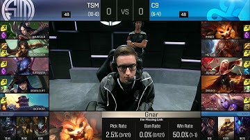 TSM vs C9 Game 1 - NA LCS Summer 2016 W6D1 - Team Solomid vs Cloud 9