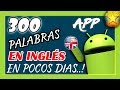 ▷ Aprende 300 palabras en INGLÉS y su pronunciación con esta 📲 Aplicación GRATUITA