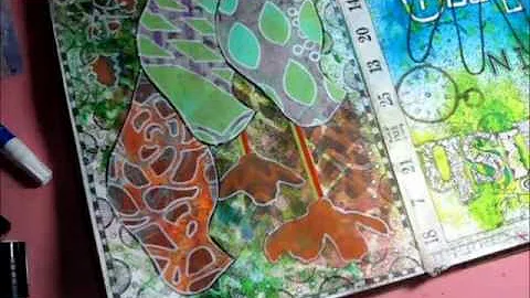 Art Journaling - Finish in Five Episode 1.1