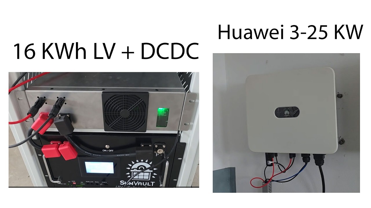 Soluție de Stocare Compatibilă Huawei Luna 2000, 3-25kW – DCDC Bidirectional 15kW + Baterii LiFePO4