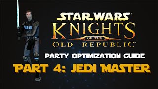 Knights Of The Old Republic Party Optimization Guide Part 4: Heavy Weapons Build And Defeating Malak