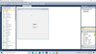 #1 How to use buttons to display message in label in visual basic and use Exit button to terminate