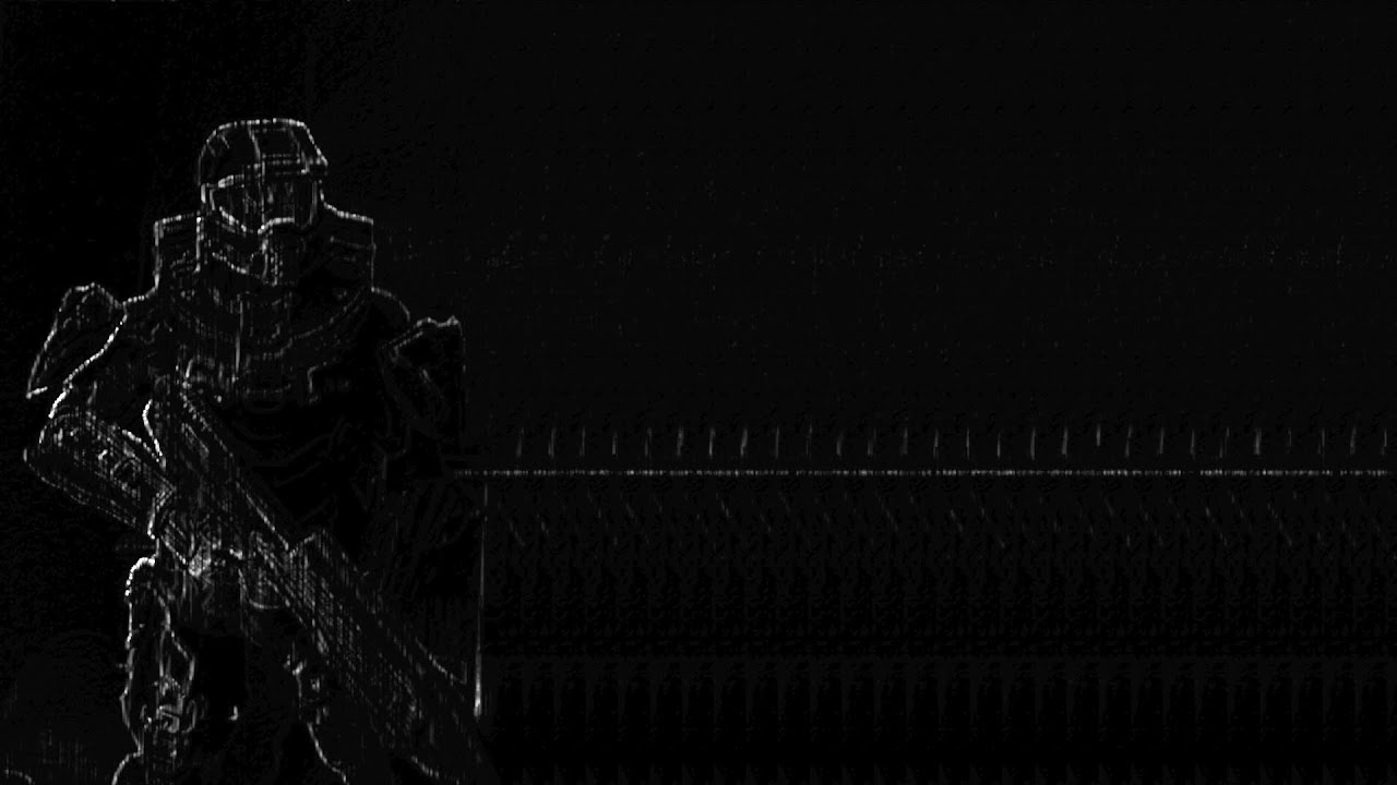 Halo Master Chief PixelRain - Relaxing Full HD