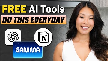 3 Best FREE AI Tools You NEED To Use (Finance & Productivity)
