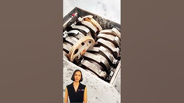 #fcnfm Differential four-axis shredder for multi-action shredding: tear, squeeze, bite