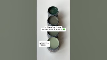 4 Trending Green Paint Colors to Sample from #BenjaminMoore 💚