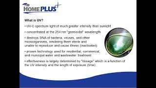 Chlorine & UV Disinfection Applications for Small Water Systems