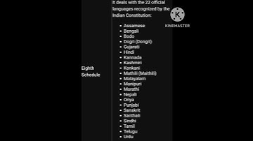 22 official languages