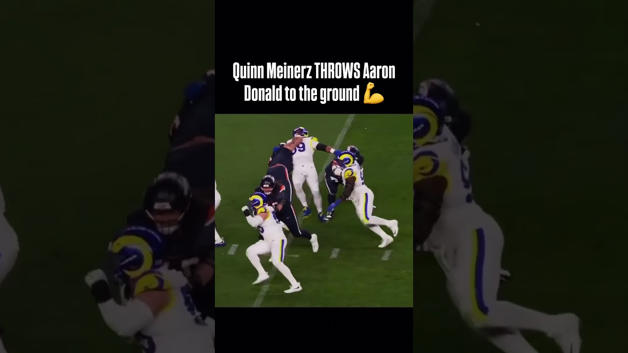 Quinn Meinerz BULLIES Aaron Donald πͺ